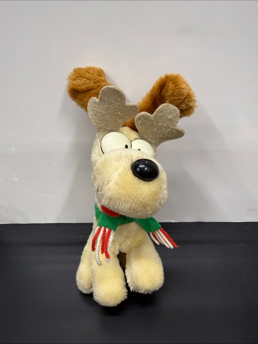 1990 McDonalds Christmas Odie Dog Plush With Tags Garfield